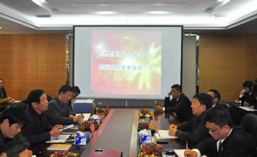 图为考核验收现场