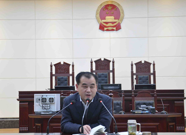 院党组成员、纪检组长周福生组织学习.jpg